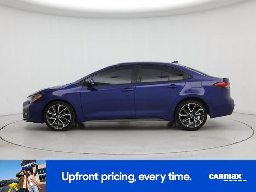 Blue 2020 Toyota Corolla XSE
