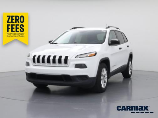 White 2017 Jeep Cherokee Sport