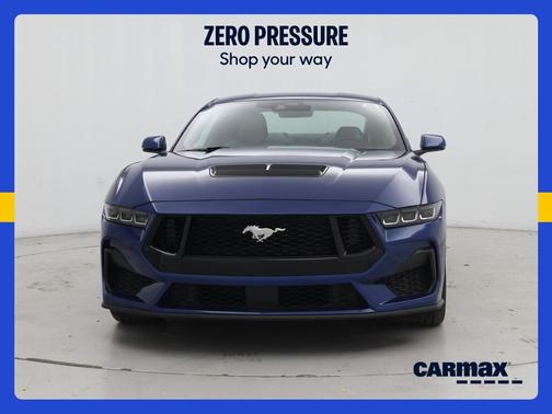 Blue 2024 Ford Mustang GT Premium