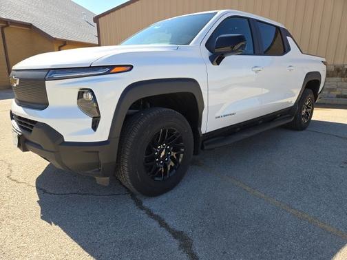 Summit White 2024 Chevrolet Silverado EV Work Truck