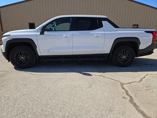 Summit White 2024 Chevrolet Silverado EV Work Truck