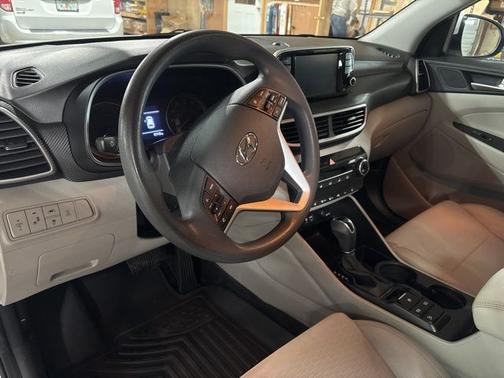White Cream 2021 Hyundai TUCSON Value