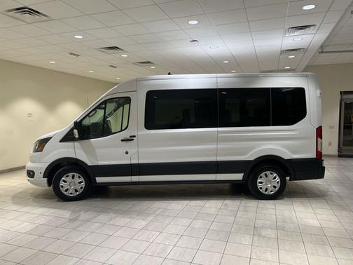 Oxford White 2025 Ford Transit-350 XLT