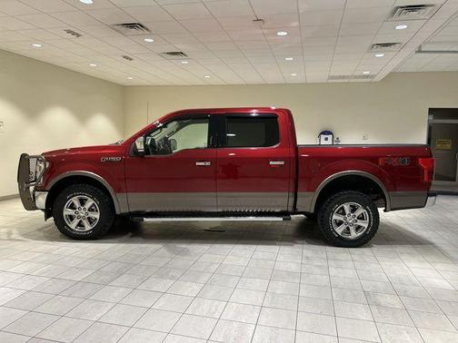 Ruby Red Metallic Tinted Clearcoat 2018 Ford F-150 Lariat