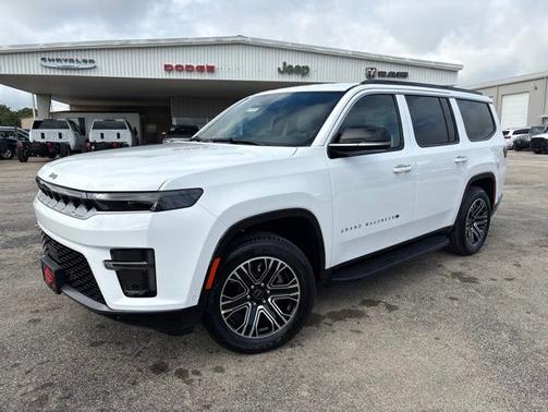 Bright White Clearcoat 2026 Jeep Grand Wagoneer