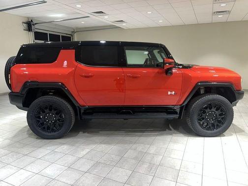 Solar Orange 2025 GMC HUMMER EV SUV 2X