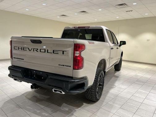 White Sand 2026 Chevrolet Silverado 1500 Custom Trail Boss