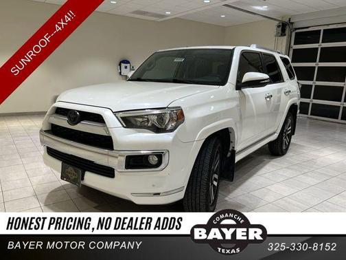 Blizzard Pearl 2018 Toyota 4Runner Limited
