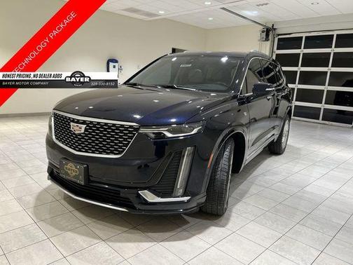 Dark Moon Blue Metallic 2022 Cadillac XT6 Premium Luxury FWD