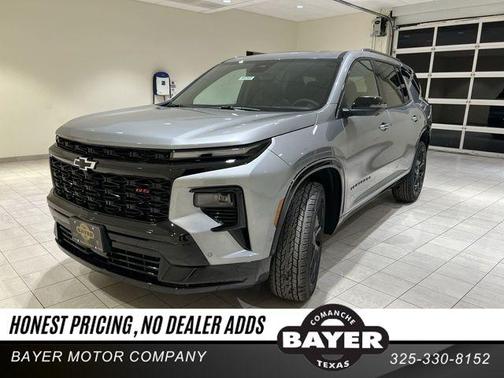 Sterling Gray Metallic 2026 Chevrolet Traverse RS