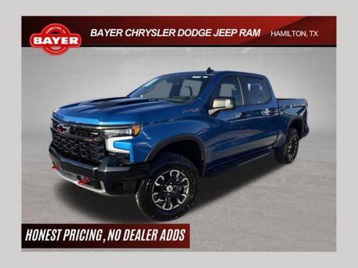 Glacier Blue Metallic 2022 Chevrolet Silverado 1500 ZR2