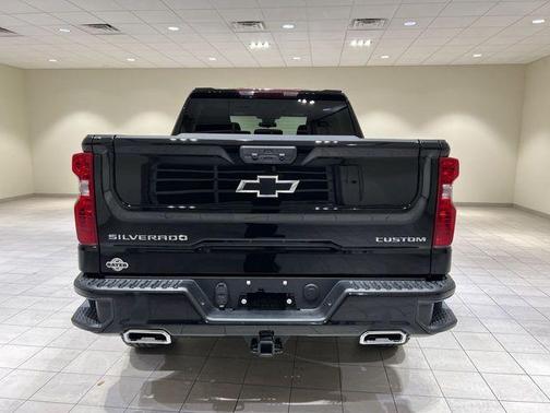 Black 2026 Chevrolet Silverado 1500 Custom Trail Boss