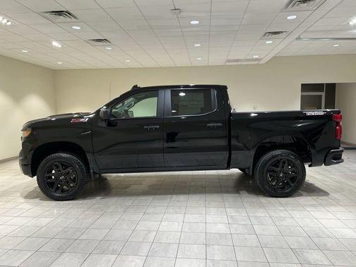 Black 2026 Chevrolet Silverado 1500 Custom Trail Boss