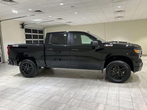 Black 2026 Chevrolet Silverado 1500 Custom Trail Boss