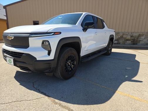 Summit White 2024 Chevrolet Silverado EV Work Truck