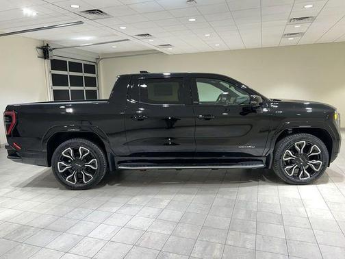 Onyx Black 2025 GMC Sierra EV Denali