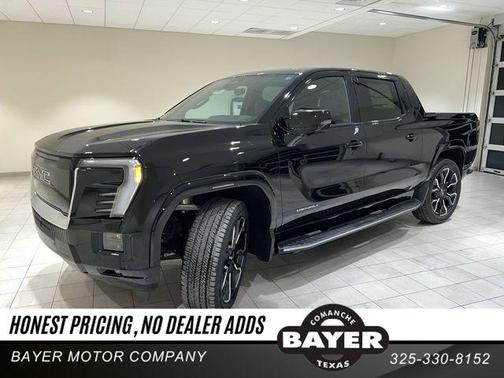 Onyx Black 2025 GMC Sierra EV Denali
