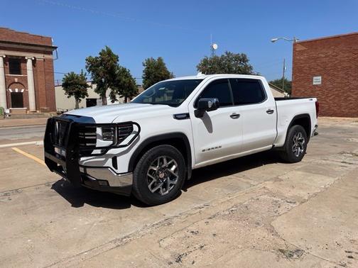 Summit White 2024 GMC Sierra 1500 SLT