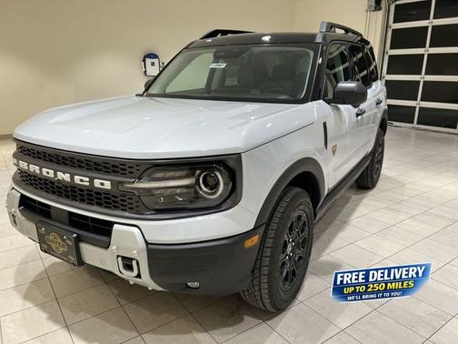 Space White Metallic 2026 Ford Bronco Sport Badlands