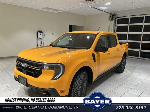 Orange Fury Metallic Tri-Coat 2026 Ford Maverick Tremor