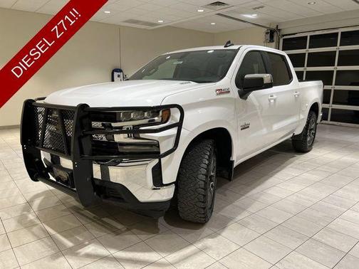 Summit White 2021 Chevrolet Silverado 1500 LT
