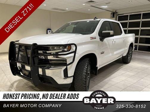 Summit White 2021 Chevrolet Silverado 1500 LT