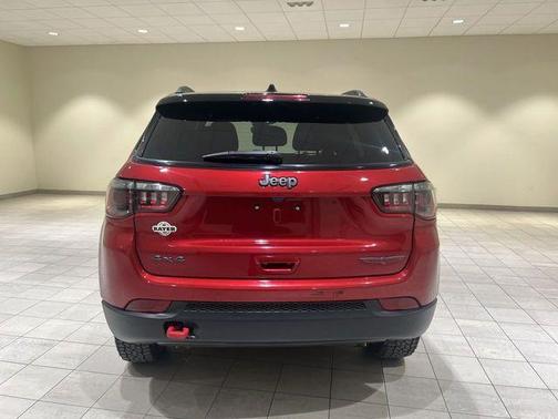 Red 2025 Jeep Compass Trailhawk