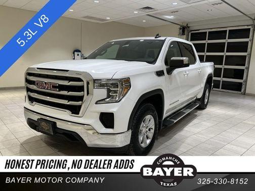 Summit White 2020 GMC Sierra 1500 SLE