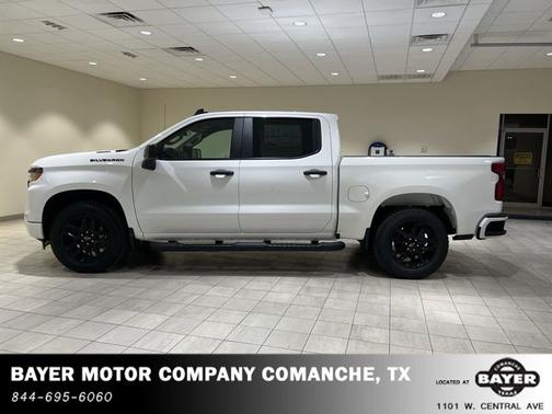 Summit White 2026 Chevrolet Silverado 1500 Custom