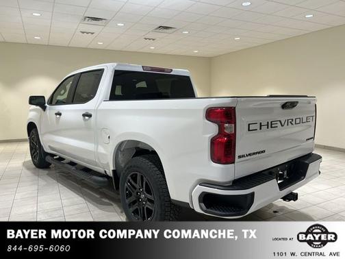 Summit White 2026 Chevrolet Silverado 1500 Custom