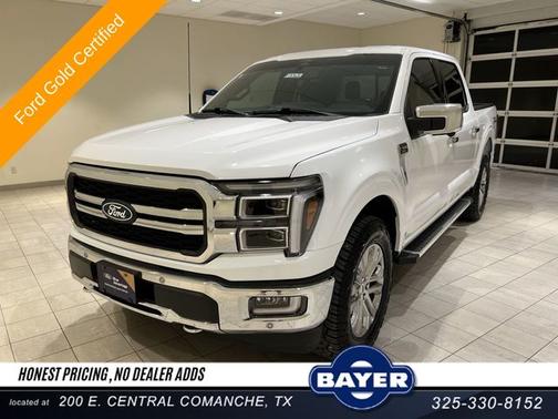 Oxford White 2024 Ford F-150 Lariat