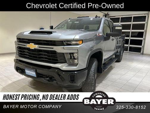 Sterling Gray Metallic 2024 Chevrolet Silverado 2500 Custom