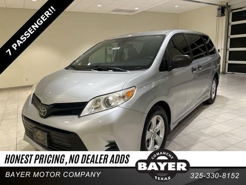 Celestial Silver Metallic 2020 Toyota Sienna L