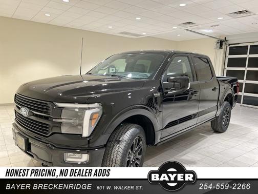 Agate Black Metallic 2026 Ford F-150 Platinum