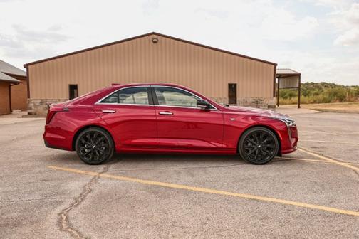 Radiant Red Tintcoat 2026 Cadillac CT4 Premium Luxury