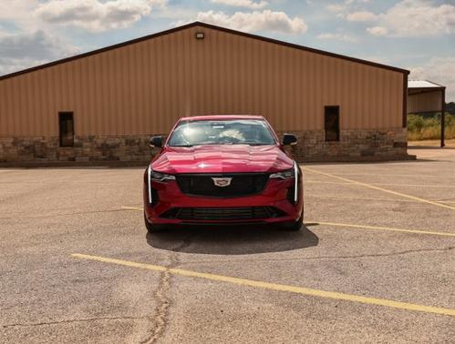 Radiant Red Tintcoat 2026 Cadillac CT4 Premium Luxury