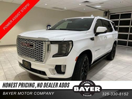 Summit White 2023 GMC Yukon Denali