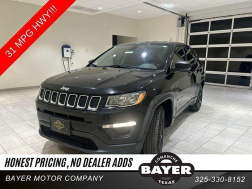 Diamond Black 2020 Jeep Compass Sport