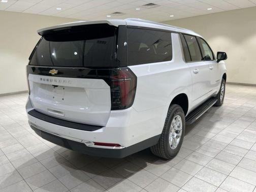 Summit White 2025 Chevrolet Suburban LS