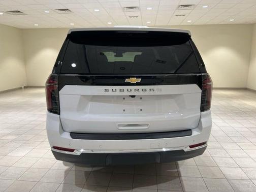 Summit White 2025 Chevrolet Suburban LS
