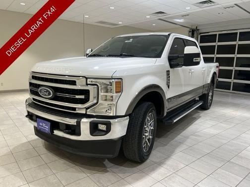 Star White Metallic Tri-Coat 2021 Ford F-250 Lariat