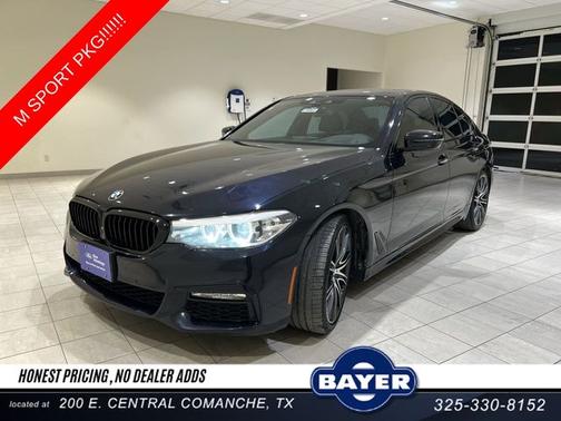 Carbon Black Metallic 2018 BMW 540 540i xDrive