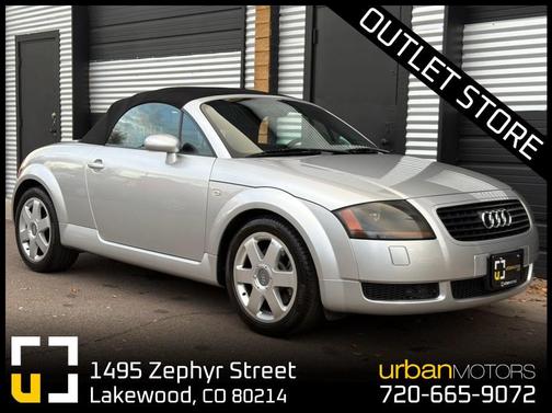 2001 Audi TT Roaster Cabriolet FWD 5-Speed Manual w/ 180HP Eng