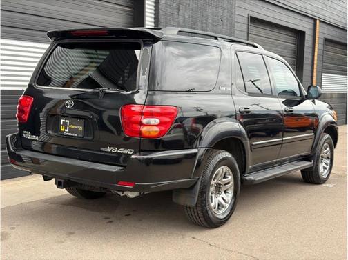 Black 2004 Toyota Sequoia Limited