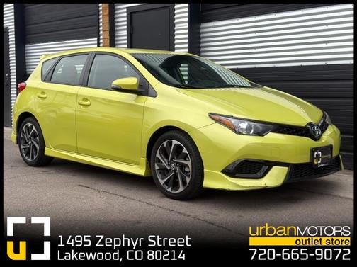 Spring Green 2017 Toyota Corolla iM Base
