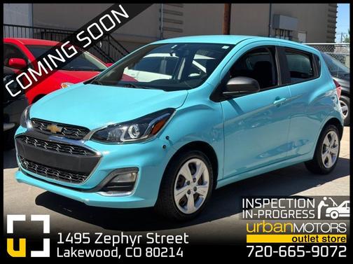 Blue 2021 Chevrolet Spark LS