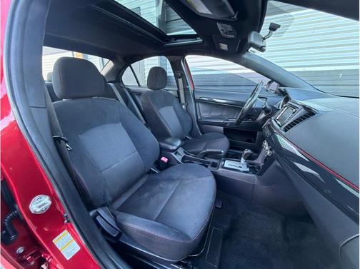 Red 2017 Mitsubishi Lancer SE