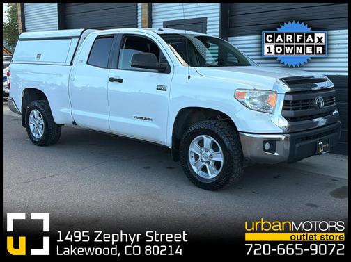 Super White 2015 Toyota Tundra SR5