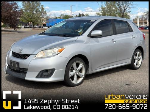 Classic Silver Metallic 2010 Toyota Matrix S