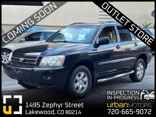 2001 Toyota Highlander Base